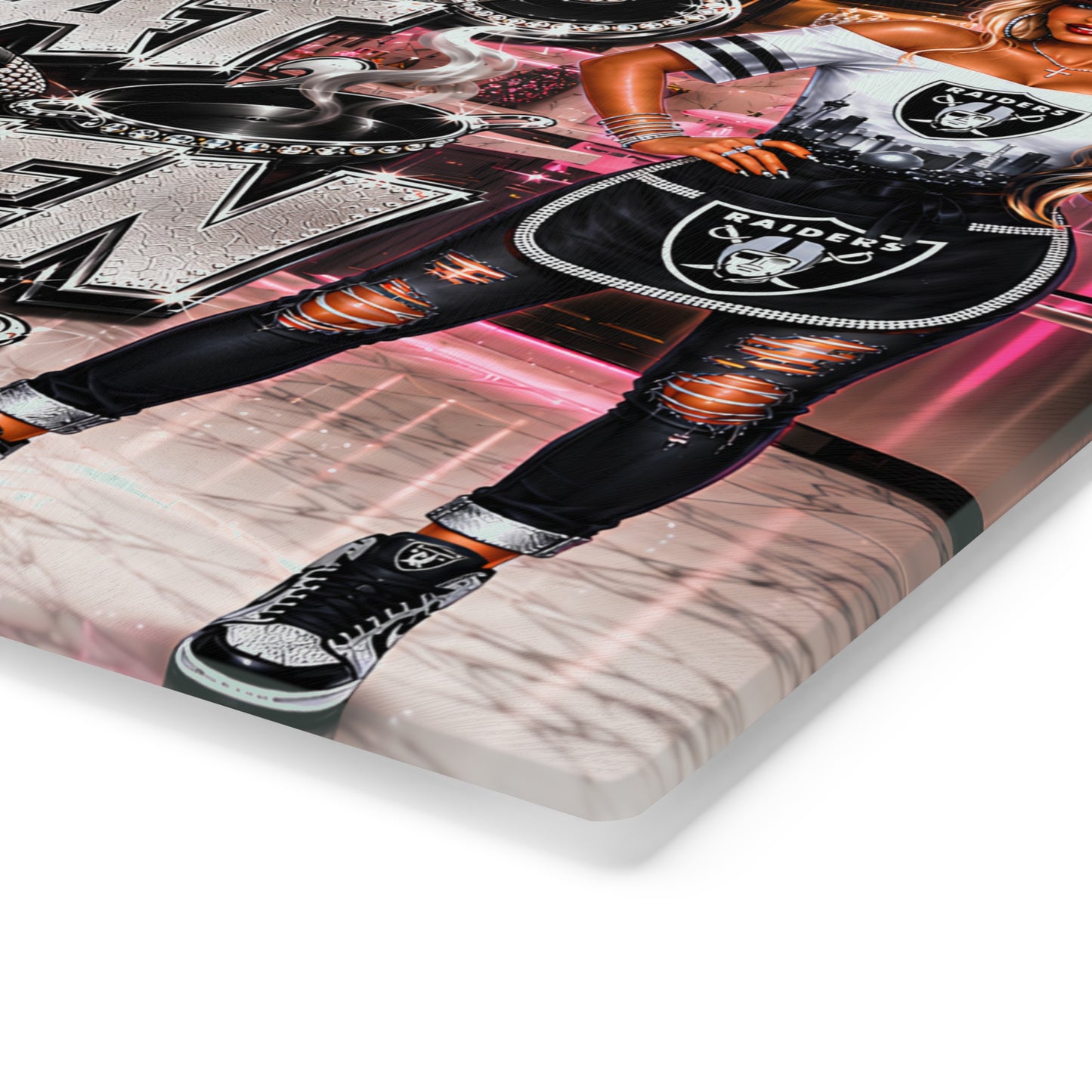 Raiders Heat Kitchen Elite Cutting Board