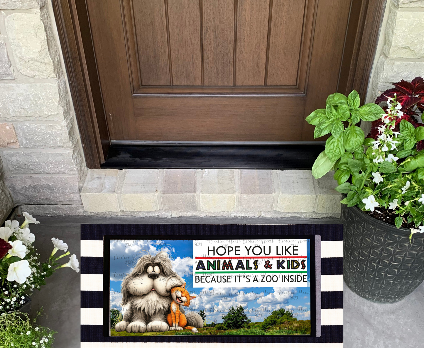Cute animal Doormat