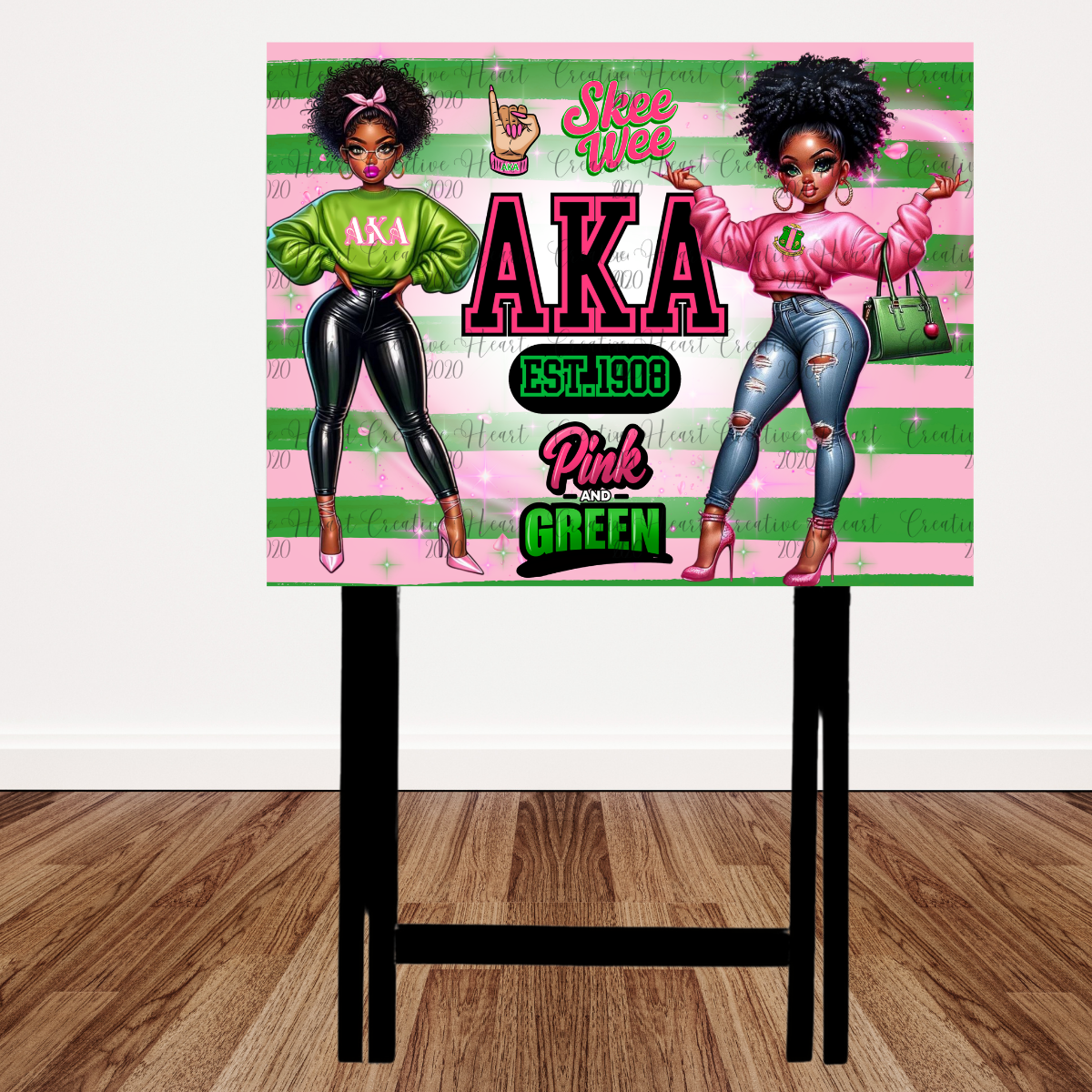 Sorority Theme Tray 2 (AKA 1)