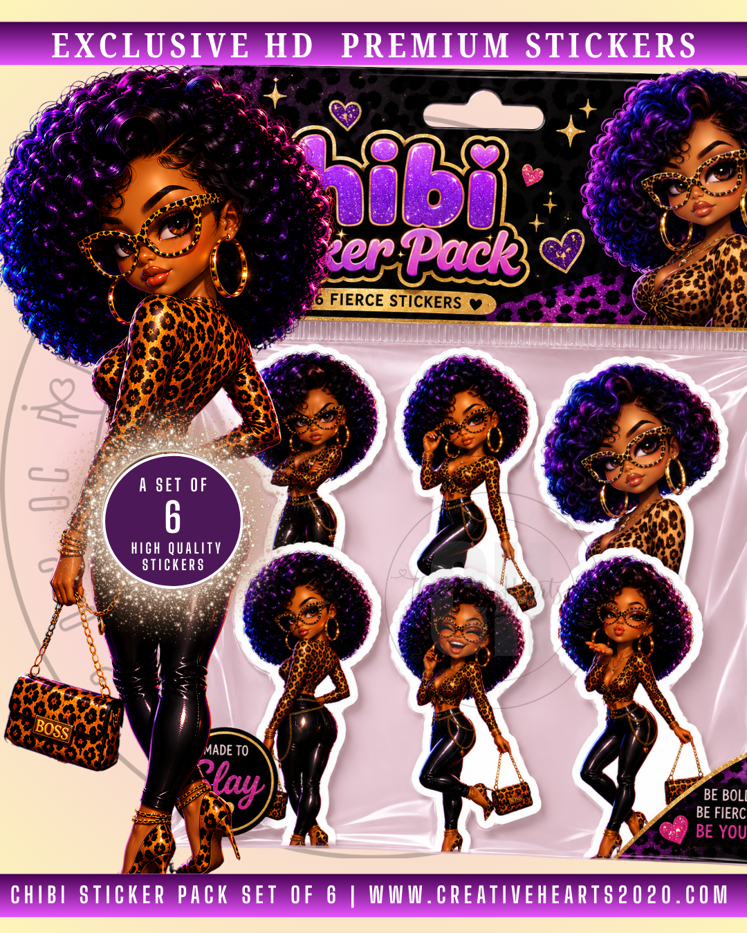 Boss Babe Sticker Pack | Set of 6