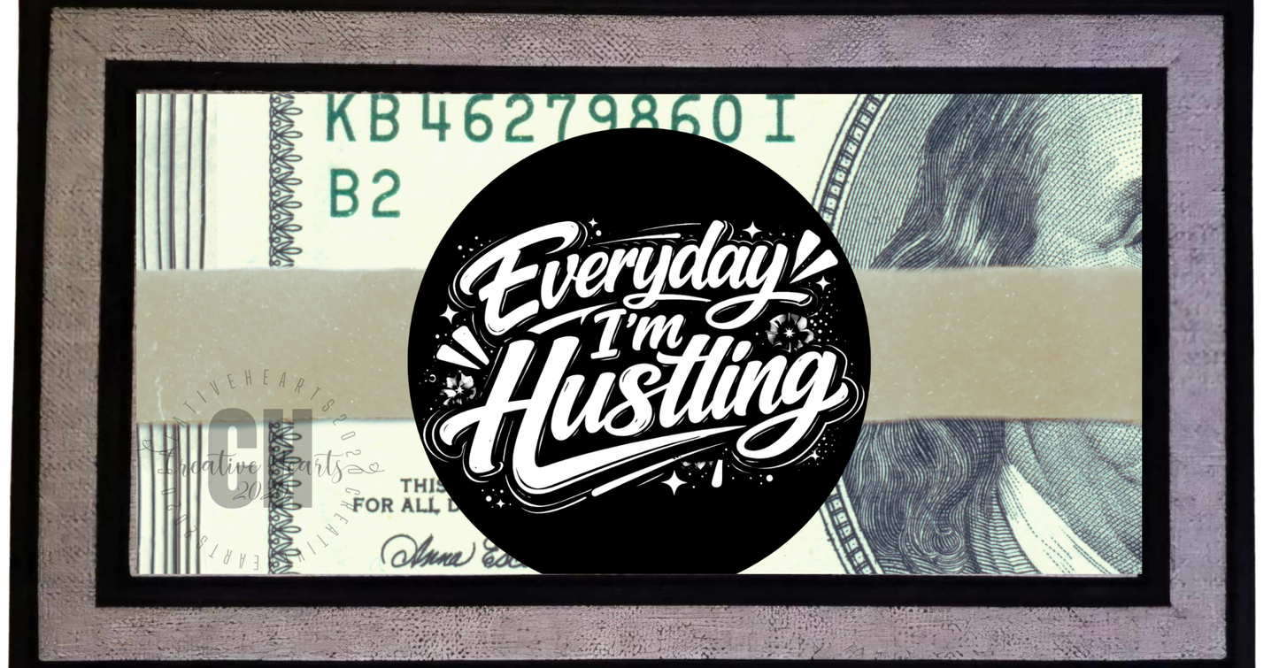 Everyday I’m Hustling Money Doormat