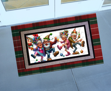 Load image into Gallery viewer, Spreading Joy (elf) Holiday Doormat

