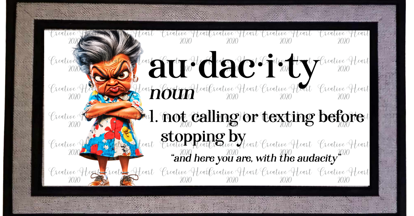 Audacity Doormat 1