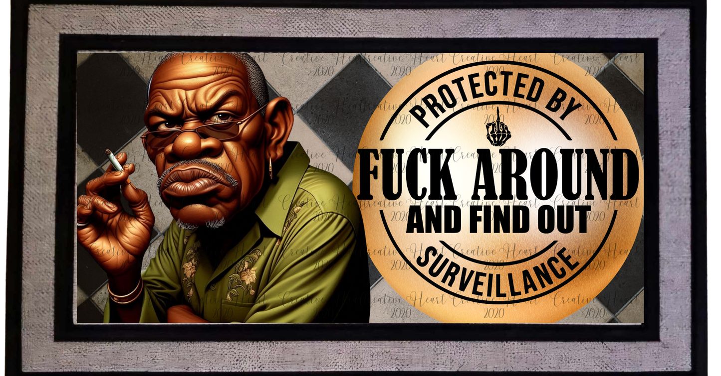 F**k Around & Find Out Doormat