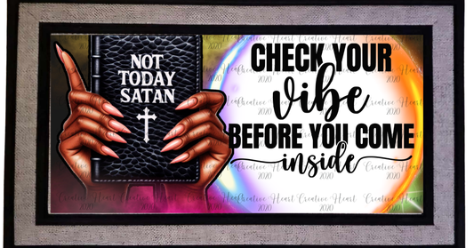 Not Today Satan Doormat