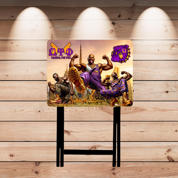 Fraternity Themed TV Tray