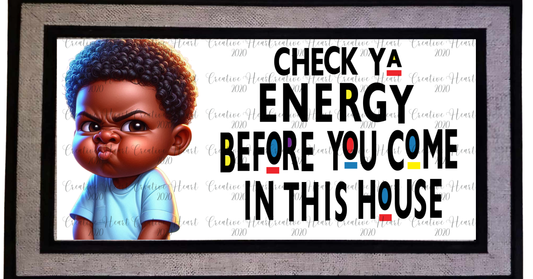 Check Ya Energy (boy) Doormat