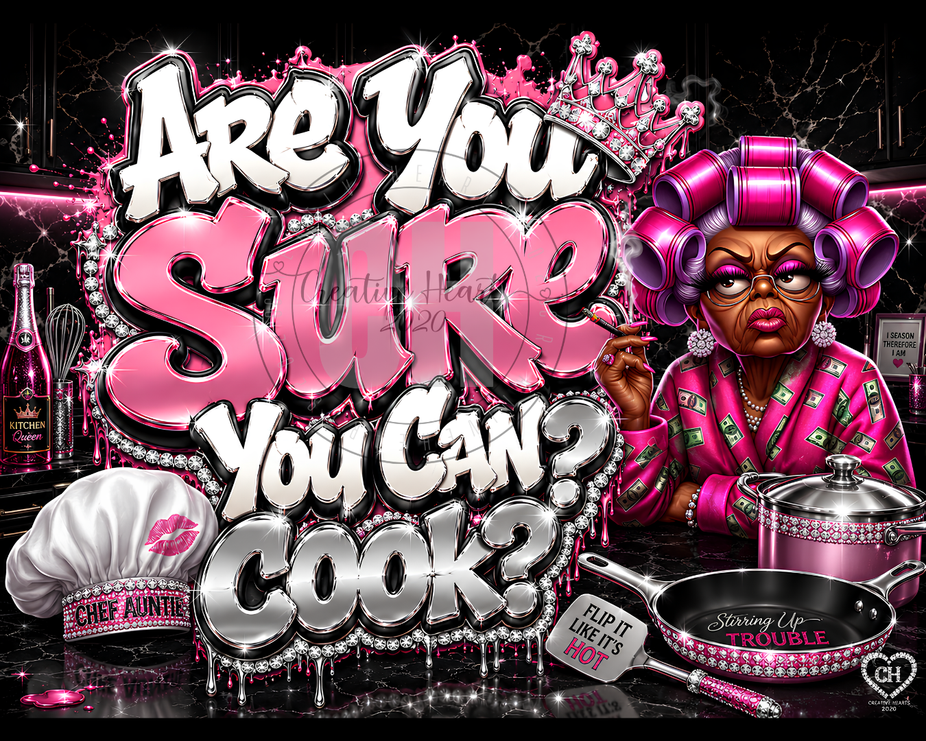 Cutting Board — "Are You Sure You Can Cook?" Sassy Kitchen Cutting Board