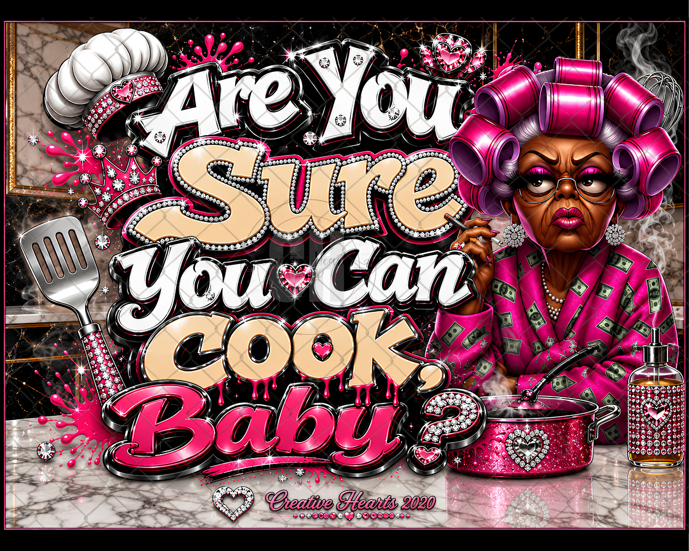 Cutting Board — "Are You Sure You Can Cook Baby" Funny Southern Grandma Kitchen Decor
