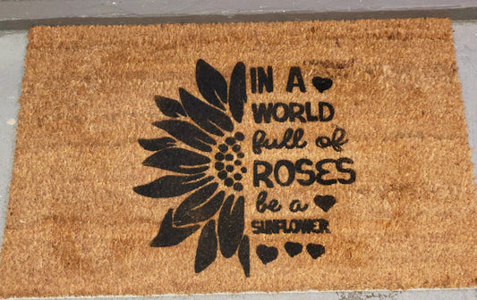 Roses Doormat (coir)